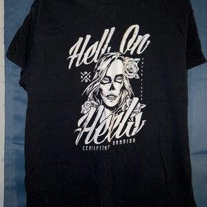 Gildan Black Heavy Cotton Tee